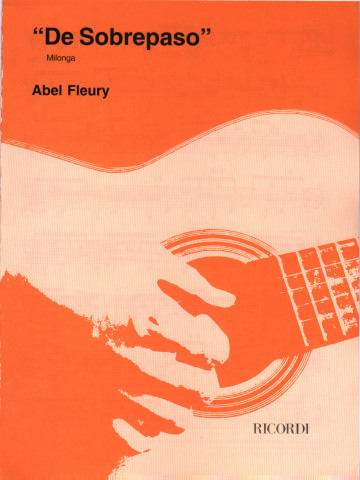 FLEURY Abel (1903-1958  Argentina)<br><br>De Sobrepaso